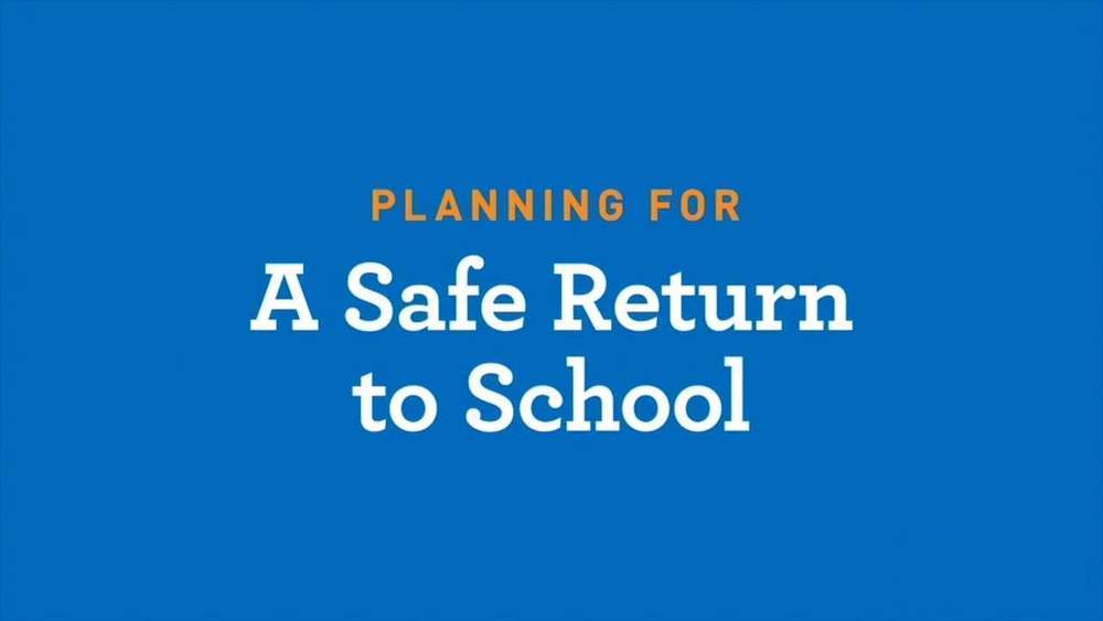 Updated School Re-opening Plan 