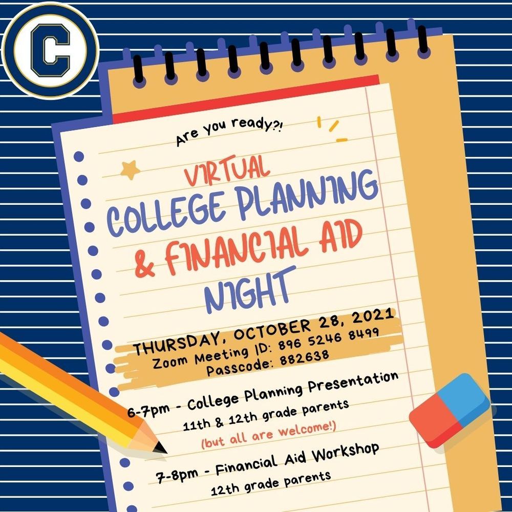 College Planning & Financial Aid Night Flyer