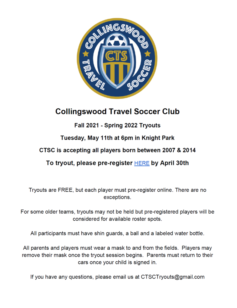 Collingswood Travel Soccer Club
