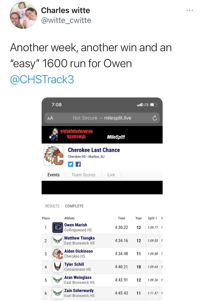 congratulations Owen 