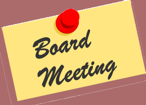 Board Meeting Post-It
